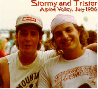 Stormy and Trister Alpine July 1986